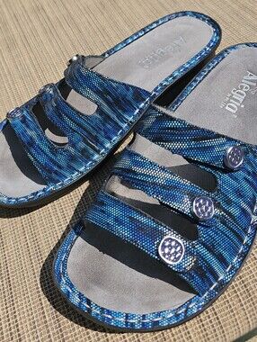Alegria Fiona Blue Sandals 40 9.5/10